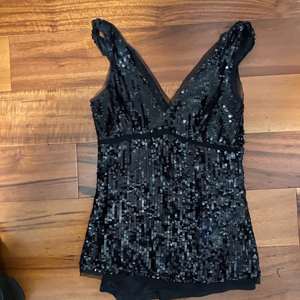 Brand new sequin top